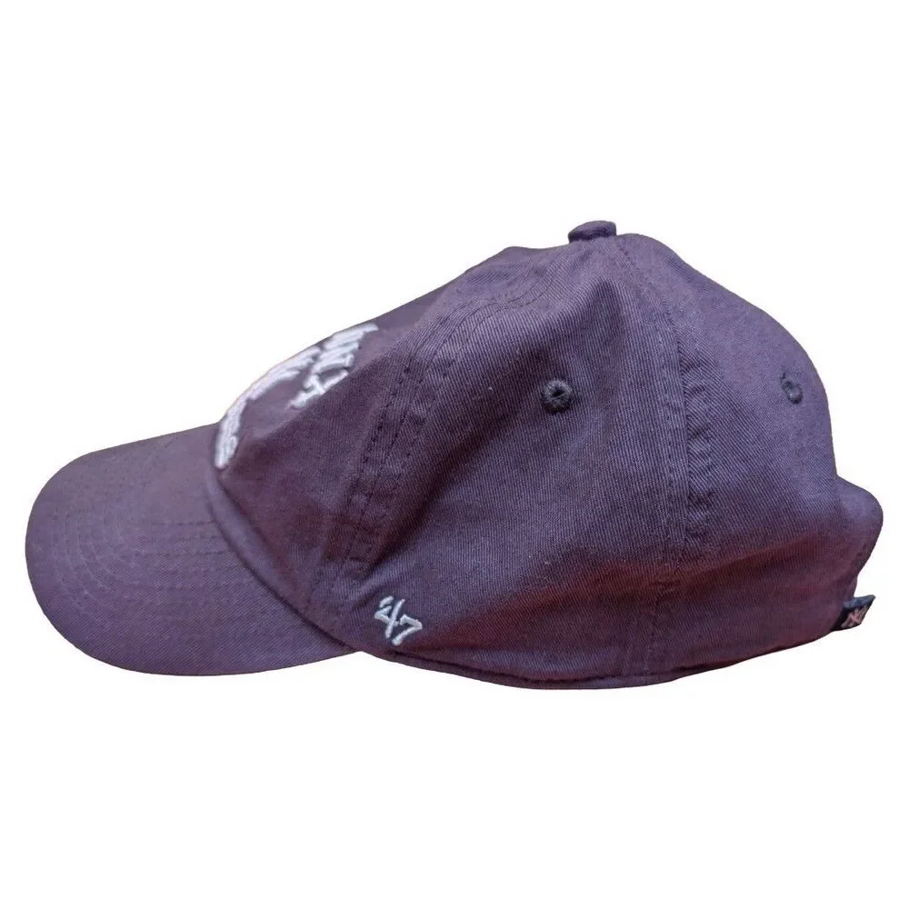 New York Yankees Bronx Bombers 47 Brand Navy Clean Up Adjustable Hat Cap MLB